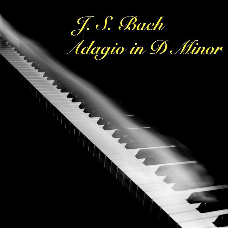 J.S. Bach Adagio in D Minor keyboard ghost
