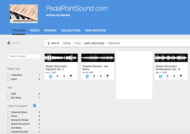 Internet Archive - Pedal Point Sound 