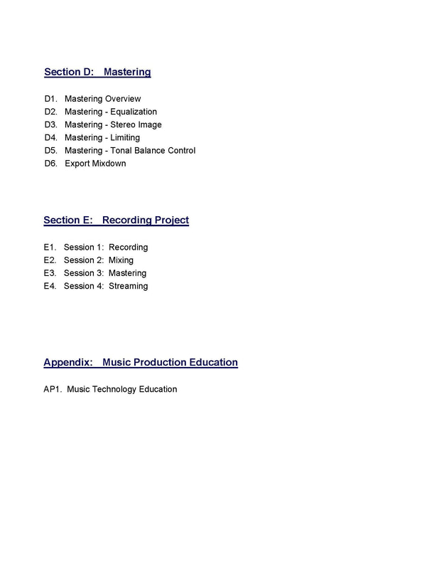 Table of Contents pg 3