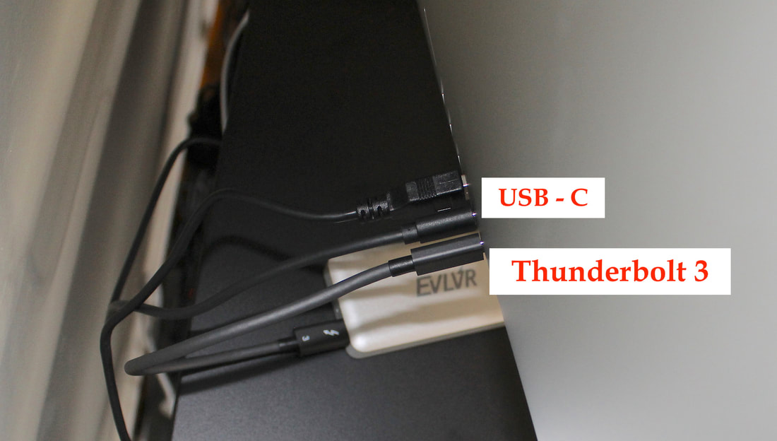USB-C and Thunderbolt 3 Connections