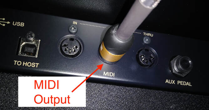 MIDI Output from Keyboard Controller