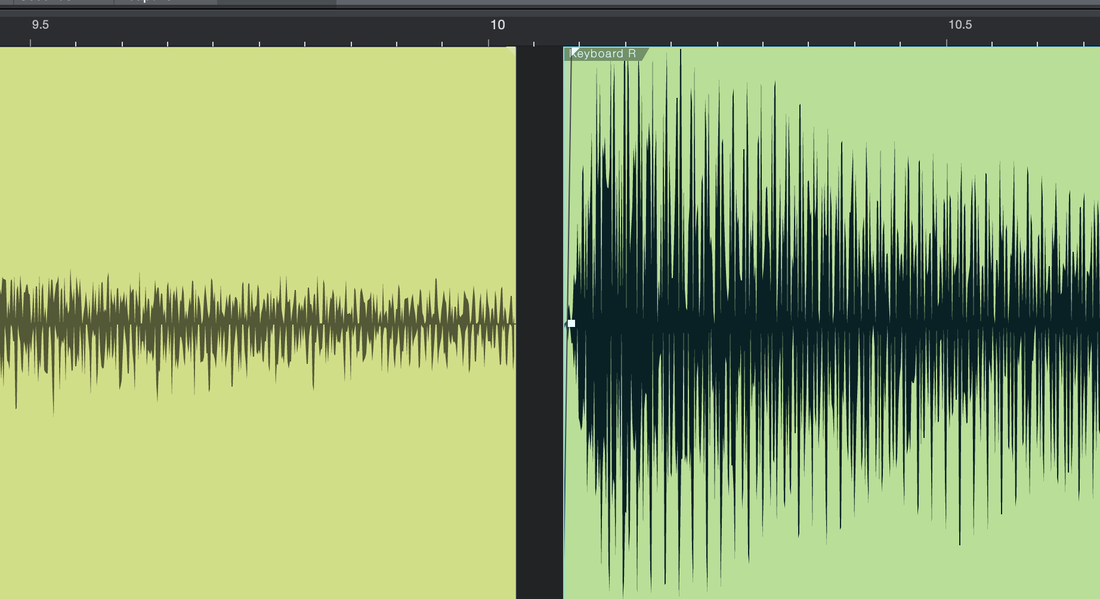 Splicing Two Audio Clips - Fade-in